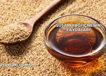 Susam Yağı İçmenin Faydaları