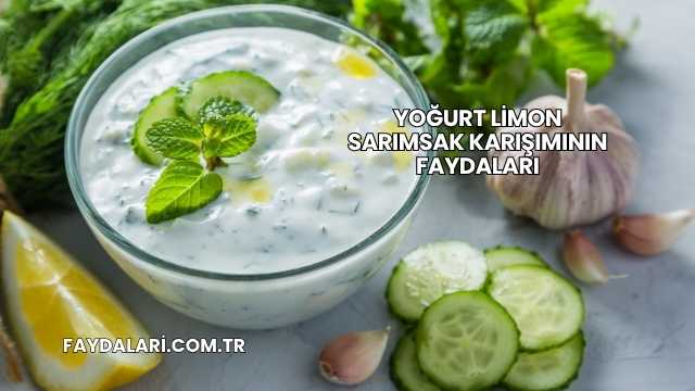 Yoğurt Limon Sarımsak Karışımının Faydaları
