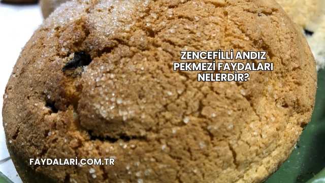Zencefilli Andız Pekmezi Faydaları Nelerdir?