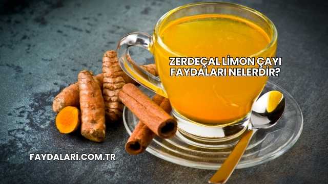 Zerdeçal Limon Çayı Faydaları Nelerdir?