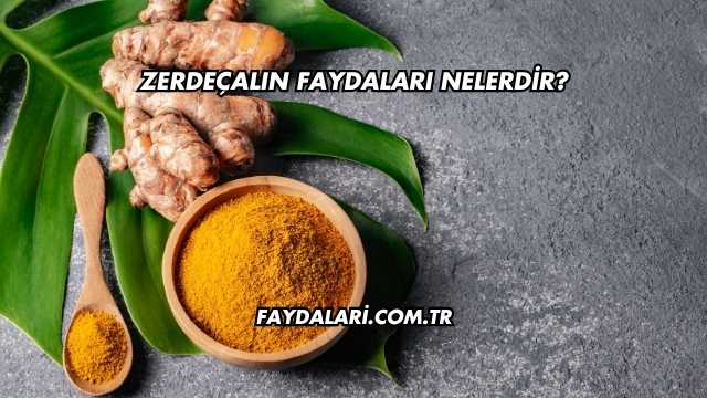 Zerdeçalın Faydaları Nelerdir?