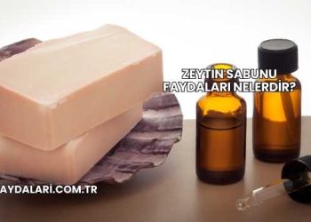 Zeytin Sabunu Faydaları Nelerdir?