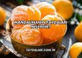 Mandalinanın Faydaları Nelerdir