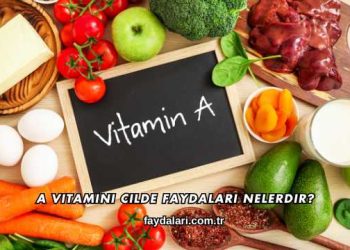 A Vitamini Cilde Faydaları Nelerdir?