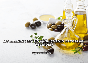 Aç Karnına Zeytinyağı İçmenin Faydaları Nelerdir?