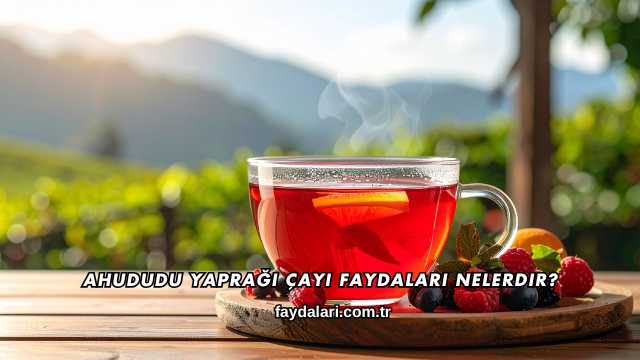 Ahududu Yaprağı Çayı Faydaları Nelerdir?
