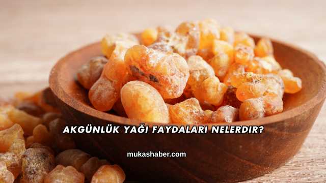 Akgünlük Yağı Faydaları Nelerdir?