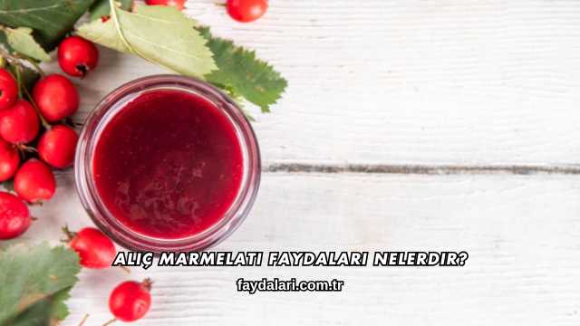 Alıç Marmelatı Faydaları Nelerdir?
