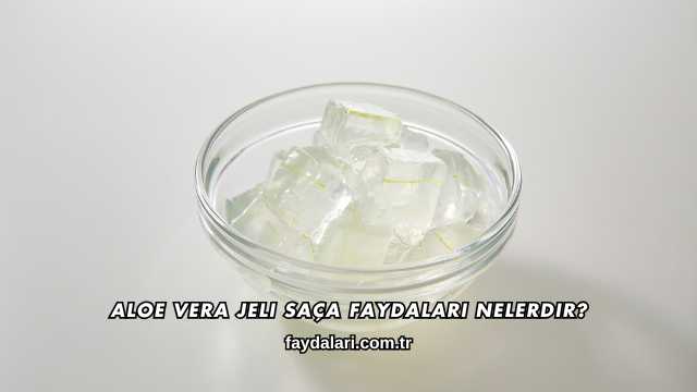 Aloe Vera Jeli Saça Faydaları Nelerdir?