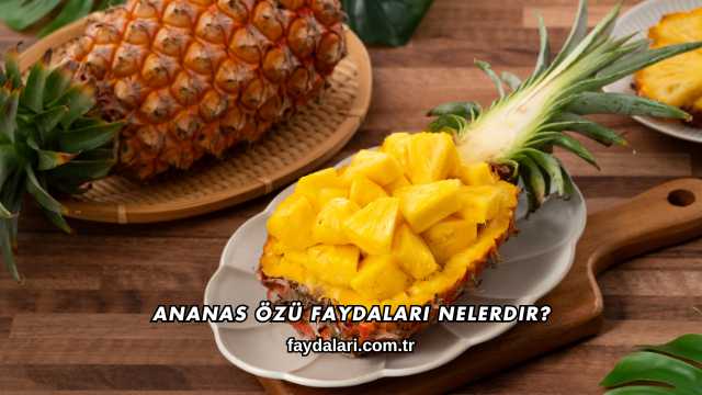 Ananas Özü Faydaları Nelerdir?