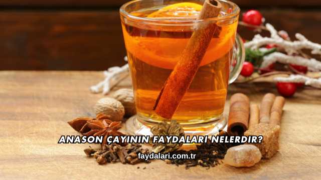 Anason Çayının Faydaları Nelerdir?
