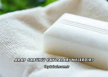 Arap Sabunu Faydaları Nelerdir?