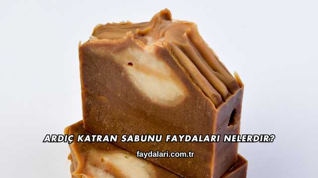 Ardıç Katran Sabunu Faydaları Nelerdir?