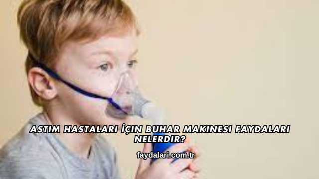 Astım Hastaları İçin Buhar Makinesi Faydaları Nelerdir?