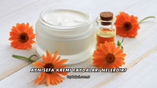 Aynısefa Kremi Faydaları Nelerdir?