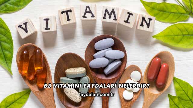 B3 Vitamini Faydaları Nelerdir?