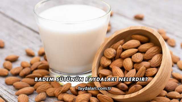Badem Sütünün Faydaları Nelerdir?
