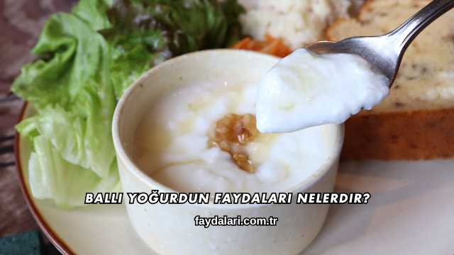Ballı Yoğurdun Faydaları Nelerdir?