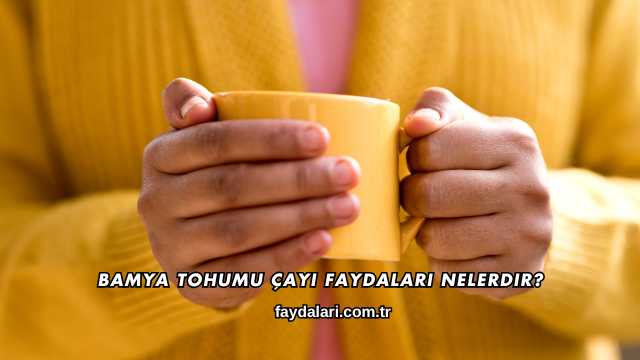 Bamya Tohumu Çayı Faydaları Nelerdir?