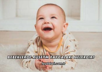 Bebeklerde Ruşeym Faydaları Nelerdir?