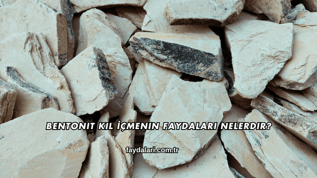 Bentonit Kil İçmenin Faydaları Nelerdir?