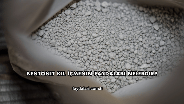 Bentonit Kil İçmenin Faydaları Nelerdir?