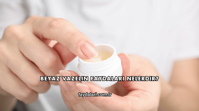 Beyaz Vazelin Faydaları Nelerdir?