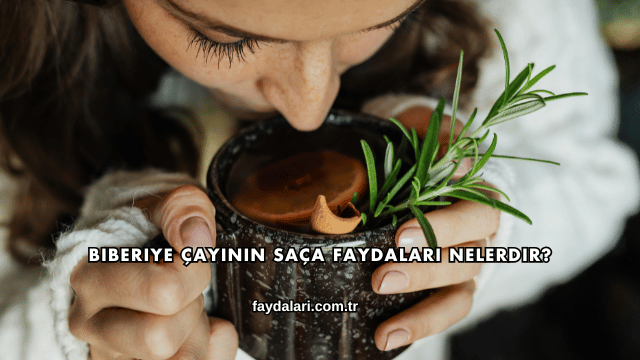 Biberiye Çayının Saça Faydaları Nelerdir?