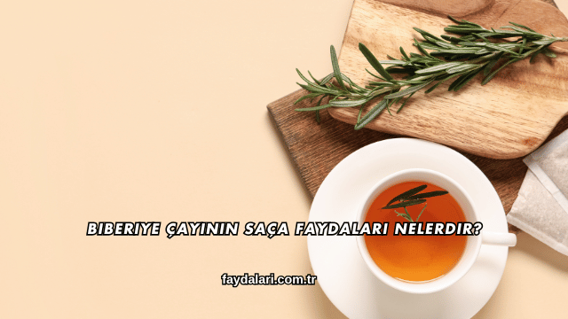Biberiye Çayının Saça Faydaları Nelerdir?