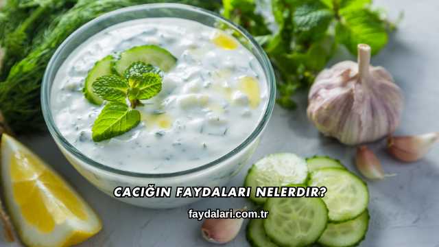 Cacığın Faydaları Nelerdir?