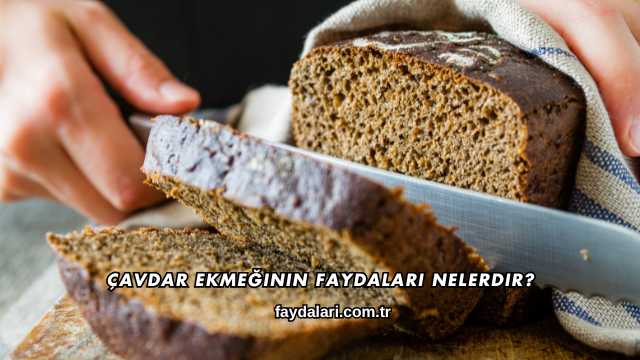 Çavdar Ekmeğinin Faydaları Nelerdir?