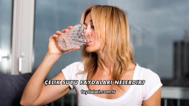 Çelik Suyu Faydaları Nelerdir?