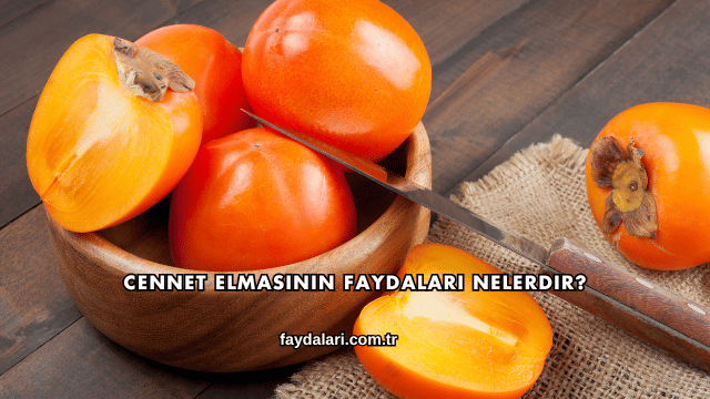 Cennet Elmasının Faydaları Nelerdir?