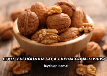 Ceviz Kabuğunun Saça Faydaları Nelerdir?