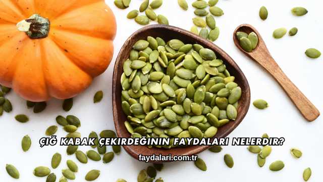 Çiğ Kabak Çekirdeğinin Faydaları Nelerdir?