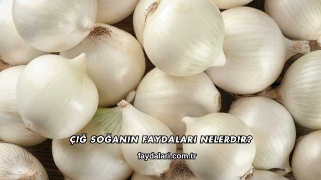 Çiğ Soğanın Faydaları Nelerdir?