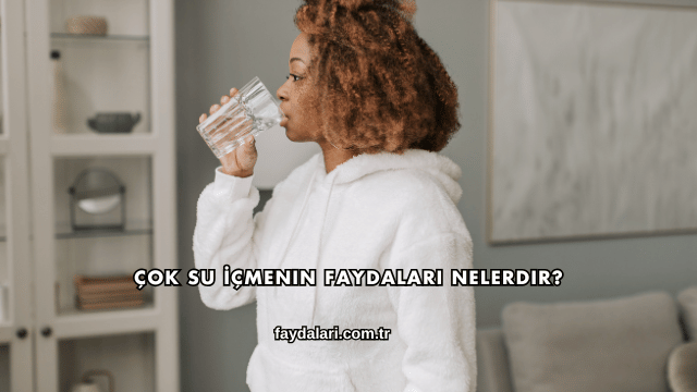 Çok Su İçmenin Faydaları Nelerdir?