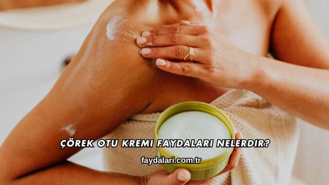 Çörek Otu Kremi Faydaları Nelerdir?