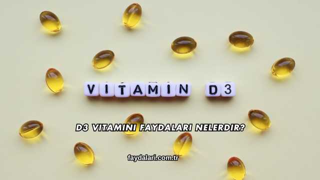 D3 Vitamini Faydaları Nelerdir?