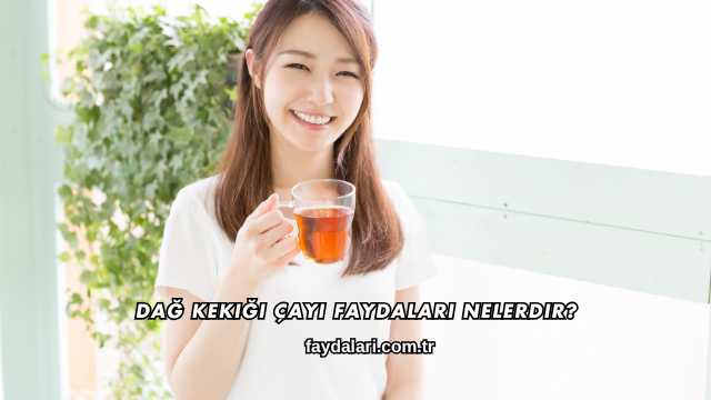 Dağ Kekiği Çayı Faydaları Nelerdir?