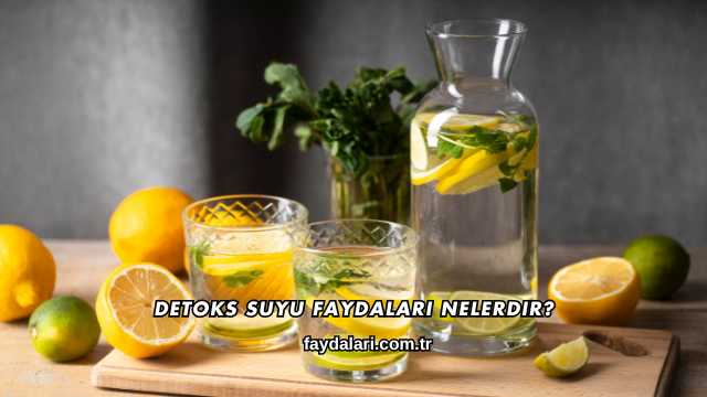 Detoks Suyu Faydaları Nelerdir?