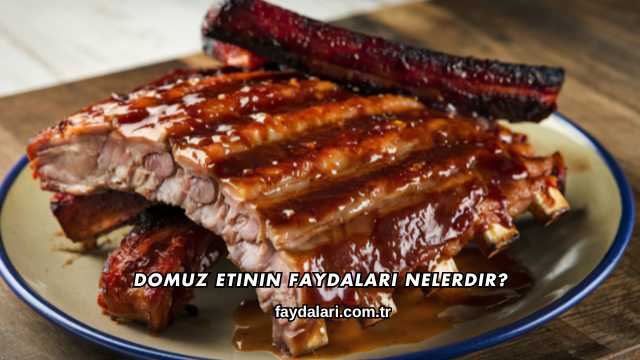 Domuz Etinin Faydaları Nelerdir?