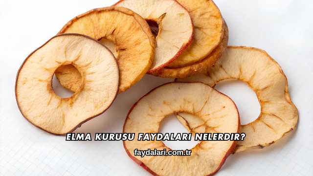 Elma Kurusu Faydaları Nelerdir?