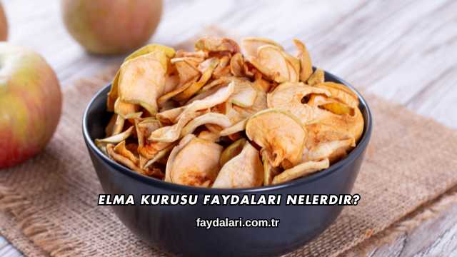 Elma Kurusu Faydaları Nelerdir?