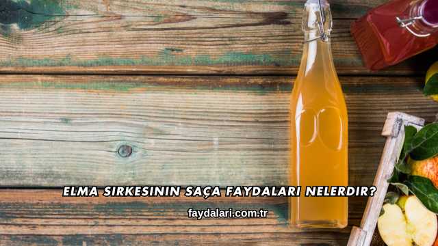 Elma Sirkesinin Saça Faydaları Nelerdir?
