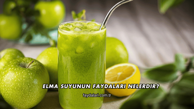 Elma Suyunun Faydaları Nelerdir?