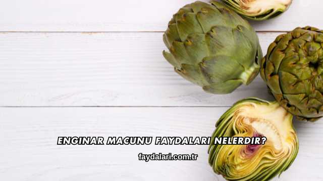 Enginar Macunu Faydaları Nelerdir?