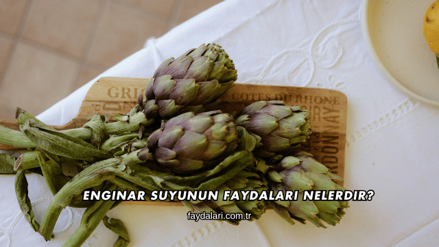 Enginar Suyunun Faydaları Nelerdir?