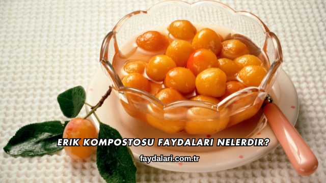 Erik Kompostosu Faydaları Nelerdir?