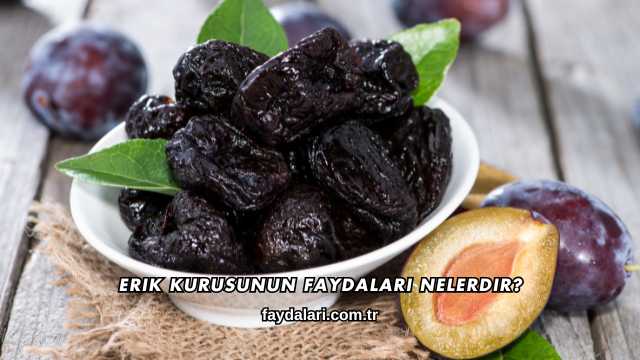 Erik Kurusunun Faydaları Nelerdir?